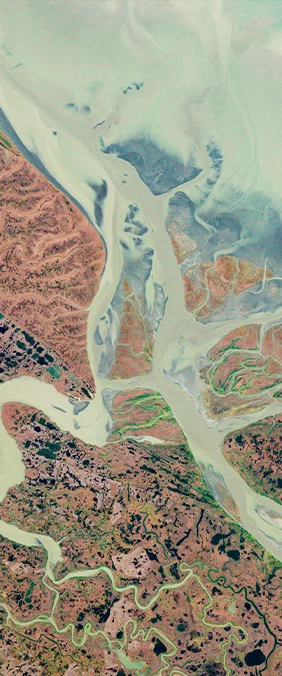 NASA Landsat name letter A image tile 4