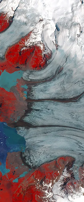 NASA Landsat name letter E image tile 4