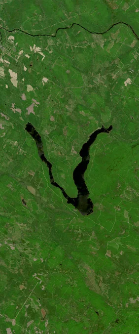 NASA Landsat name letter V image tile 4
