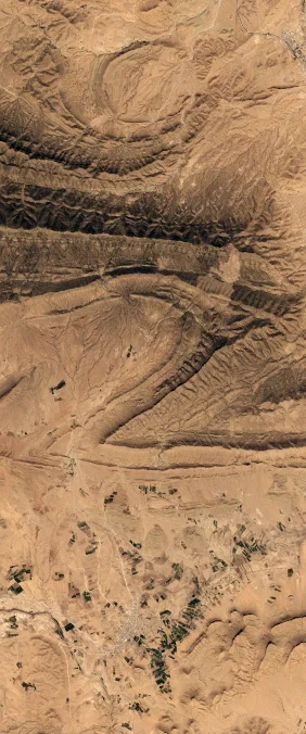 NASA Landsat name letter Z image tile 2